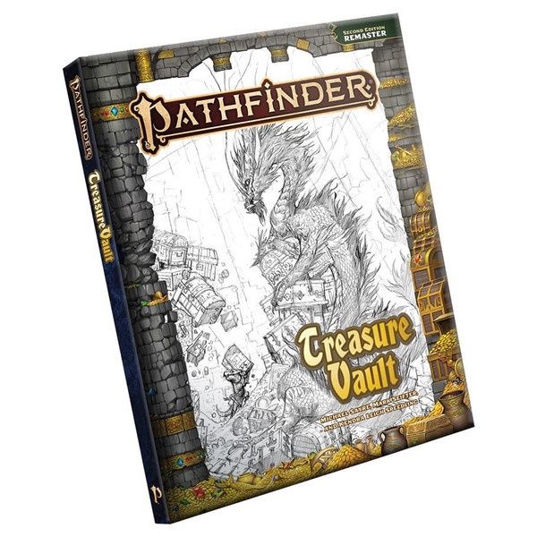 Pathfinder 2E: Treasure Vault (Remastered) Sketch Cover