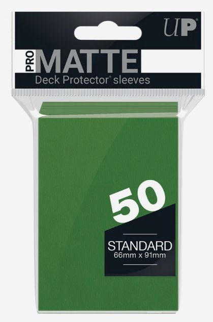 Ultra Pro: Pro Matte Standard Sleeves: Green (50 count)