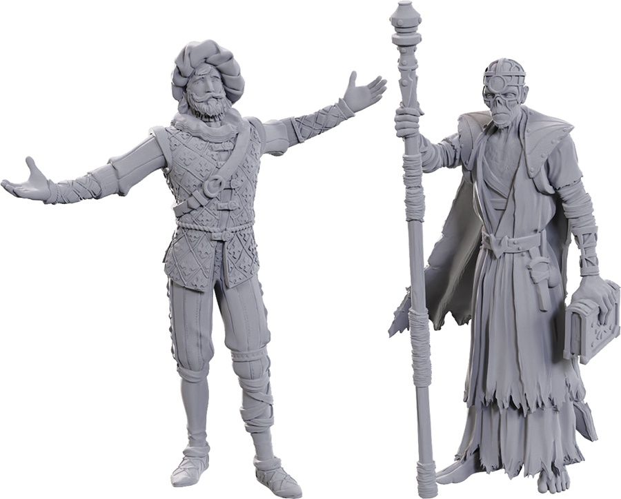D&amp;D: Nolzur&#39;s Marvelous Miniatures: BG3: Volo &amp; Withers (Unpainted)