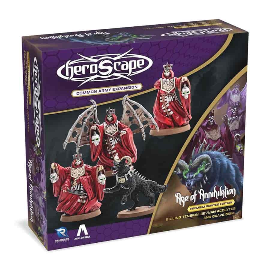 Heroscape: Boiling Tension: Revnan Acolytes and Gram Grim Army Expansion