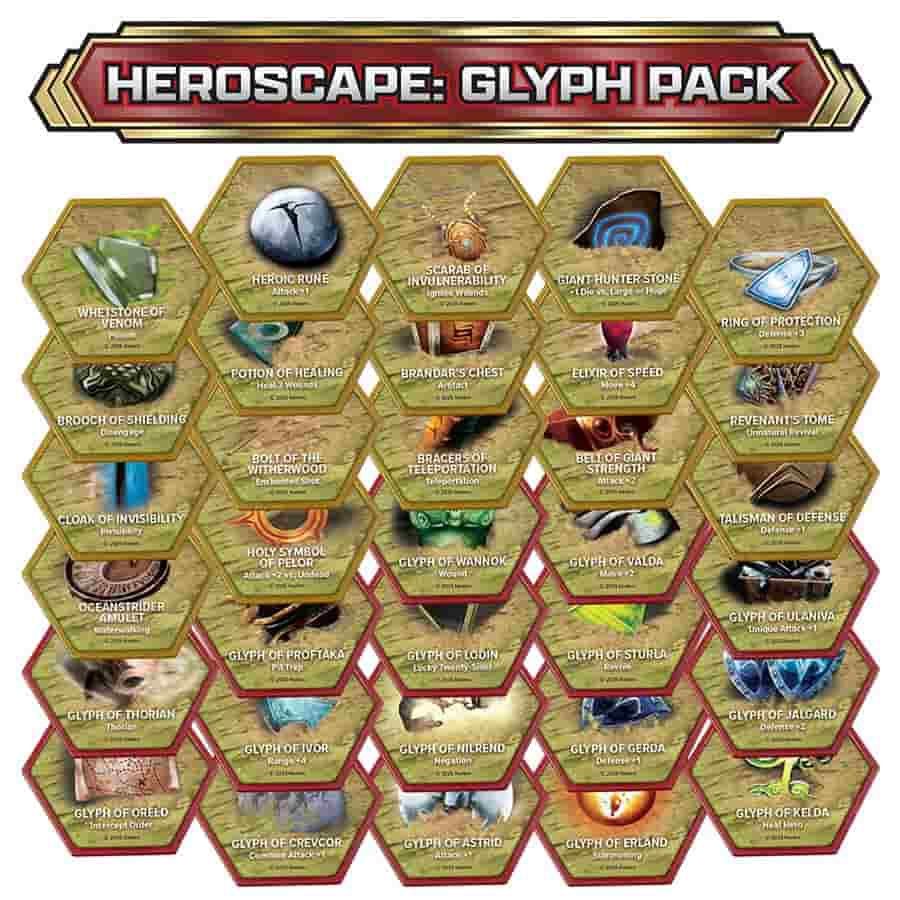 Heroscape: Boiling Tension: Glyph Pack