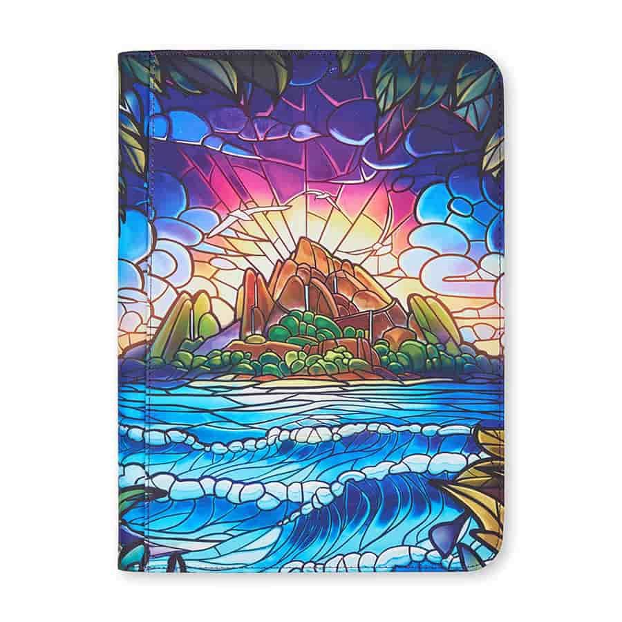 Arcane Fortress: 9 Pocket Binder: Stained Glass: Hidden Island