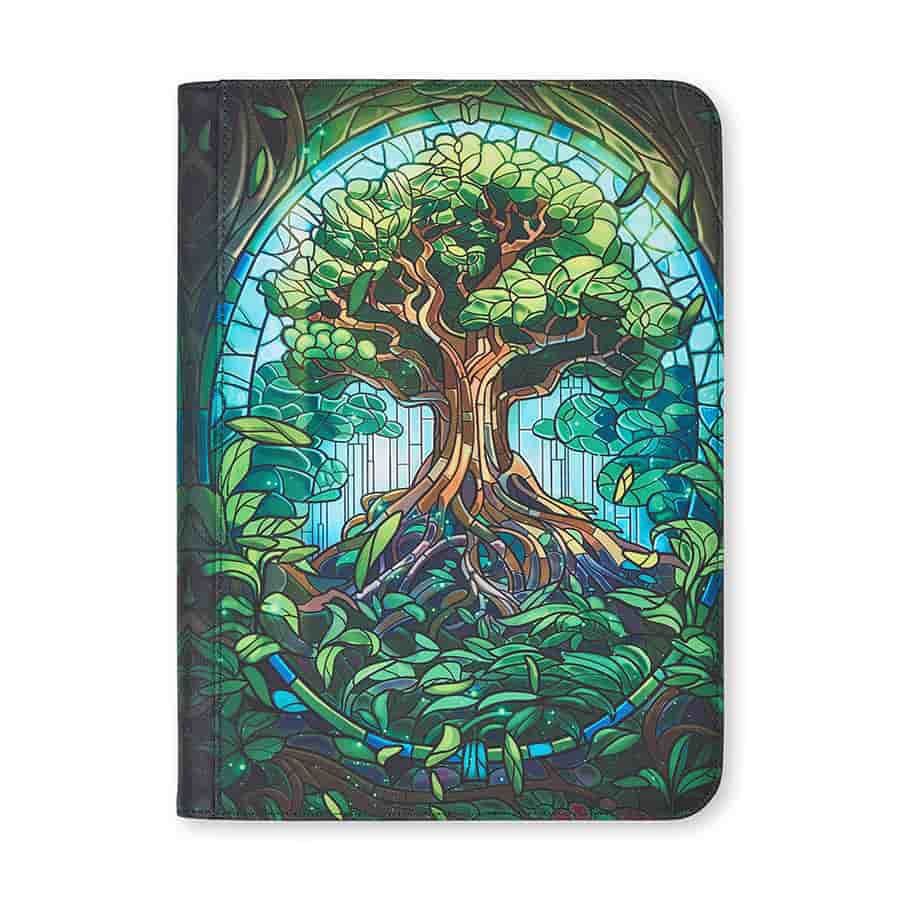 Arcane Fortress: 9 Pocket Binder: Stained Glass: Mythical Forest