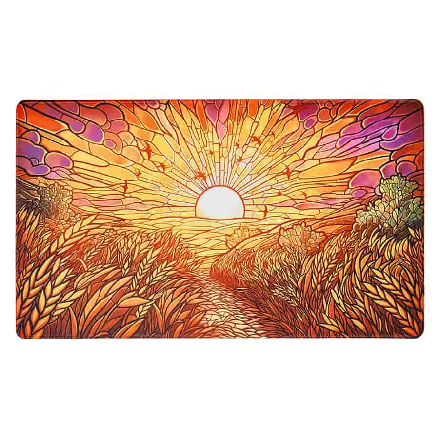 Arcane Fortress: Playmat: Stained Glass: Golden Plains