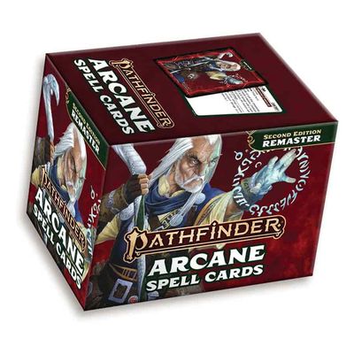 Pathfinder 2E: Remastered Arcane Spell Cards
