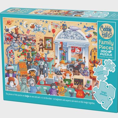 Puzzle: Family: Cats and Dogs Museum (350 pieces)