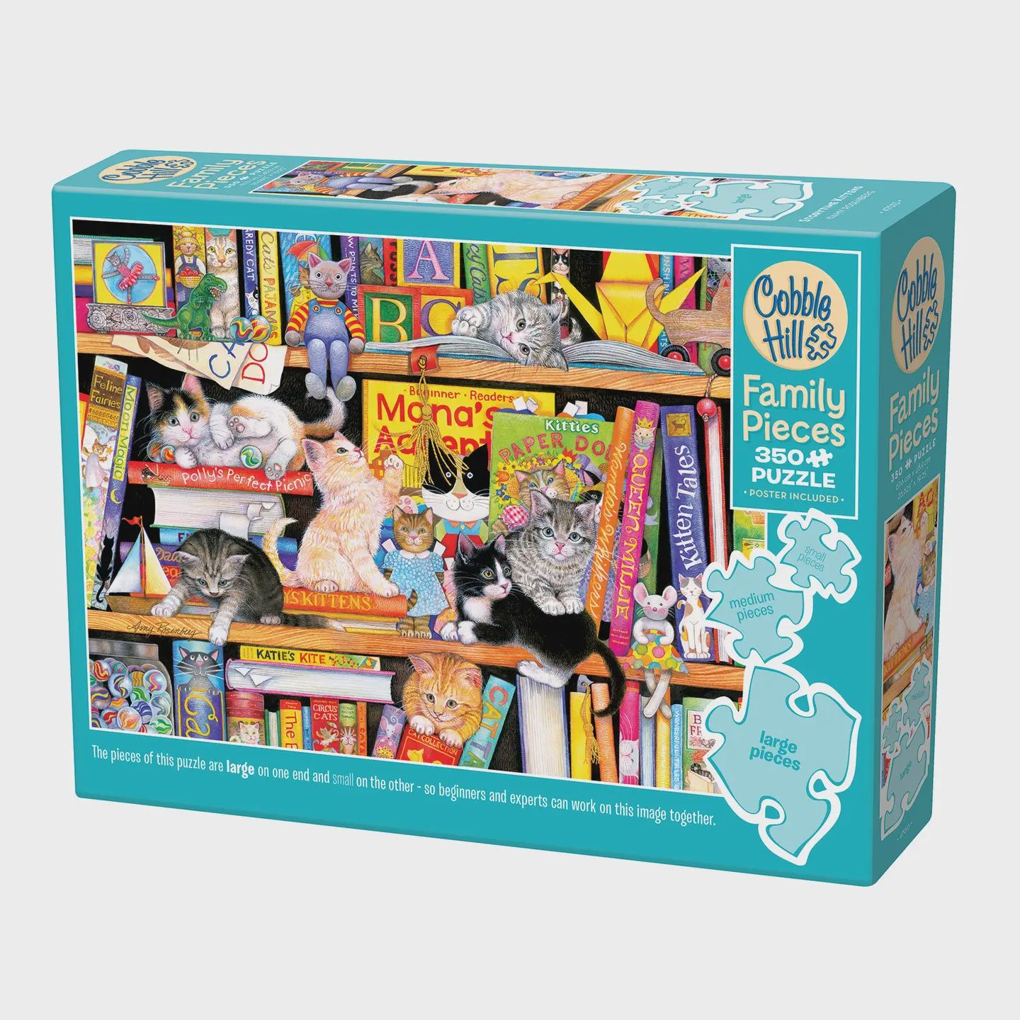 Puzzle: Family: Storytime Kittens (350 pieces)