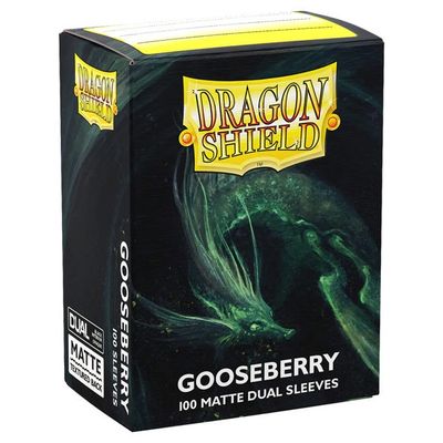 Dragon Shield: Dual Matte Standard Sleeves: Gooseberry (100 count)