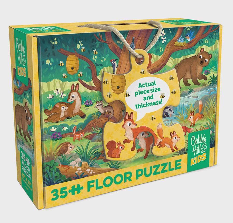 Puzzle: Bear and Friends (35pc) Floor Puzzle - Ages 3+