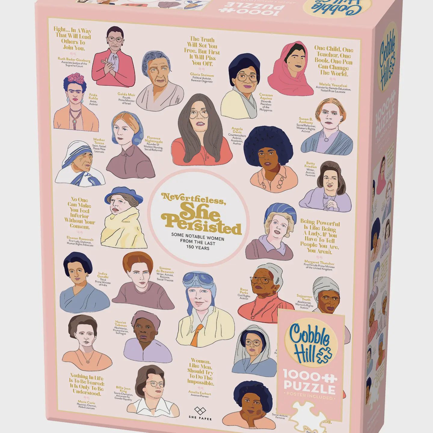 Puzzle: Nevertheless She Persisted (1000 pieces)