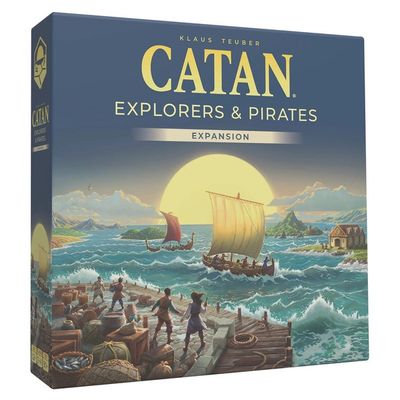 Catan: Explorers &amp; Pirates Expansion (6th Edition)