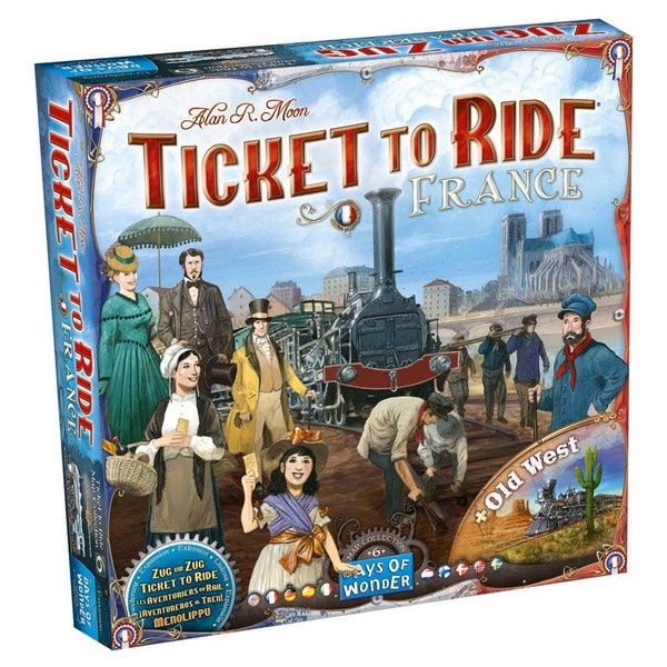 Ticket to Ride: France &amp; Old West Map 6