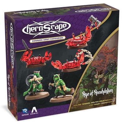 Heroscape: Boiling Tension: Molten Crustaceans and Tanuki Tricksters Army Expansion