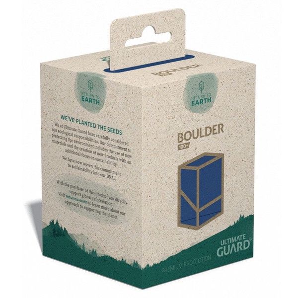 Ultimate Guard: Boulder 100+ Deck Box: Return to Earth: Blue