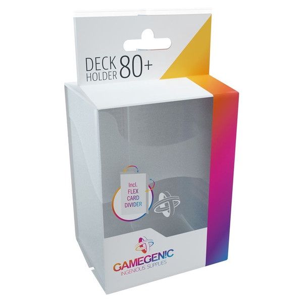 Gamegenic: 80+ Deck Holder: Clear