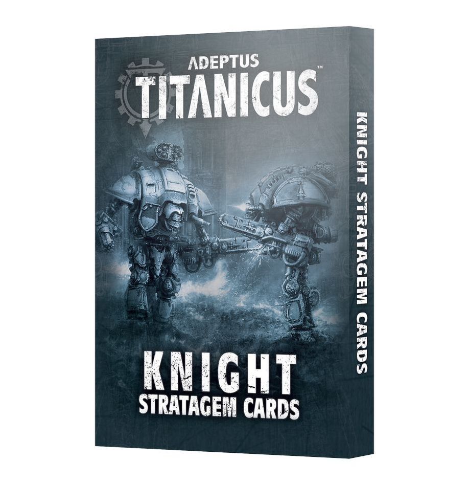 Adeptus Titanicus: Knight Stratagem Cards