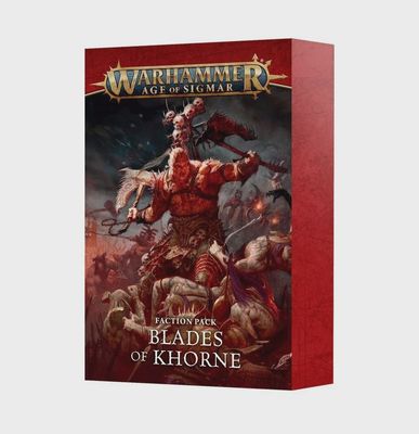 Age of Sigmar: Blades Of Khorne: Faction Pack (OLD)