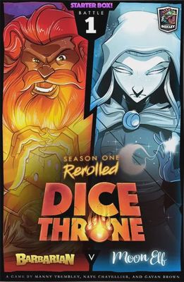 Dice Throne Season One: ReRolled Box 1 Barbarian v Moon Elf