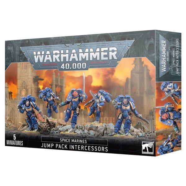 Warhammer 40,000: Space Marines: Space Marines Jump Pack Intercessors