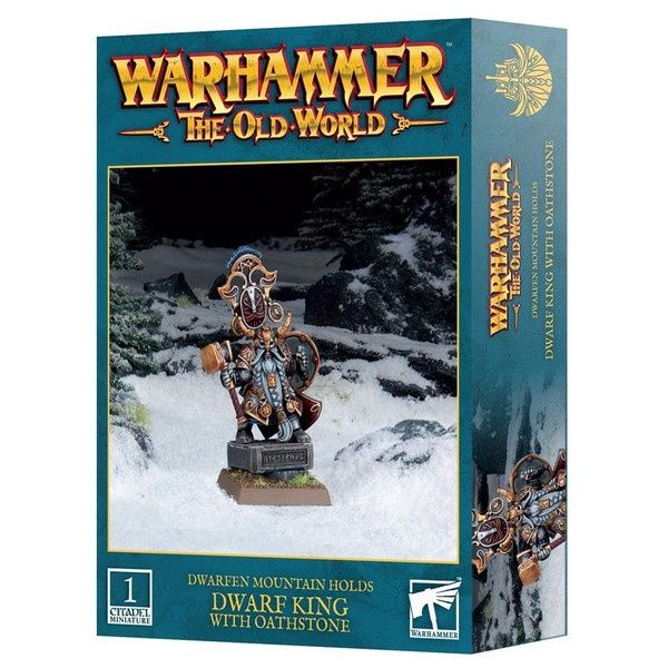 The Old World: Dwarfen Mountain Holds: Dwarf King With Oathstone