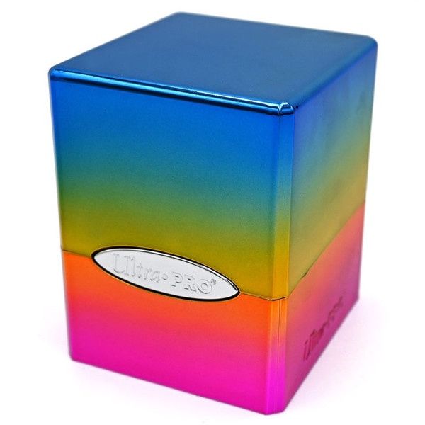 Ultra Pro: Satin Cube Deck Box: Rainbow