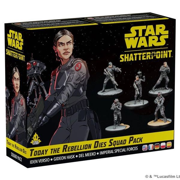 Star Wars: Shatterpoint: Today the Rebellion Dies Squad Pack