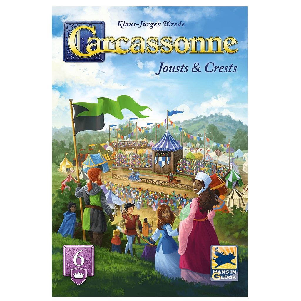 Carcassonne Expansion 6: Jousts &amp; Crests (2025)