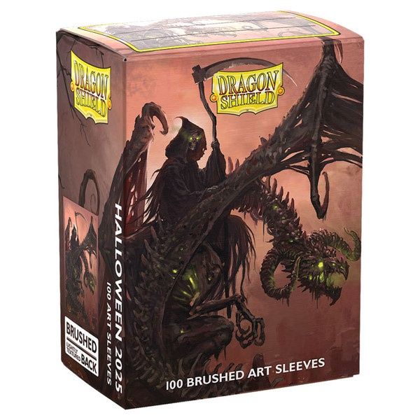 Dragon Shield: Art: Brushed: Halloween Sleeves 2025 (100)