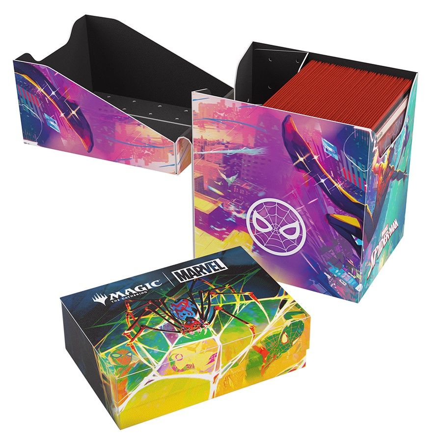 GameGenic: MTG: Spider-Man: Deck Box: Soft Crate 80