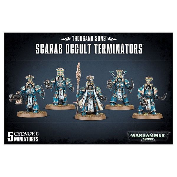Warhammer 40,000: Chaos Space Marines: Thousand Sons: Scarab Occult Terminators