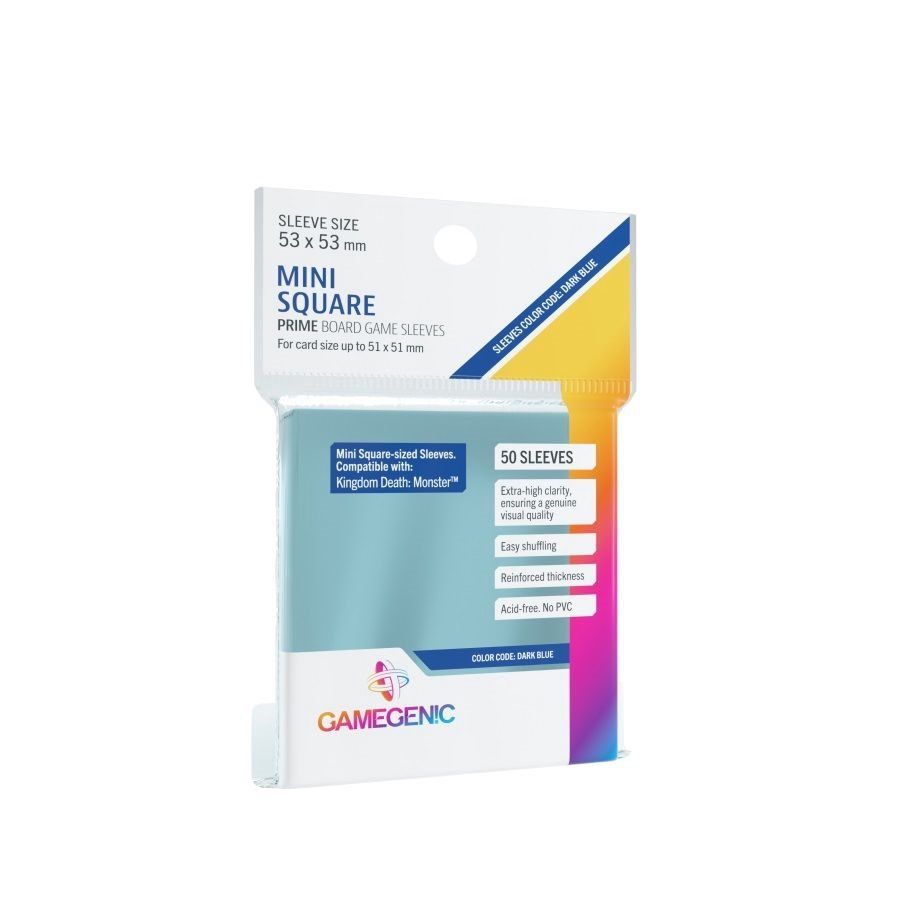 Gamegenic: DP: Prime: Mini-Square Dark Blue (50)