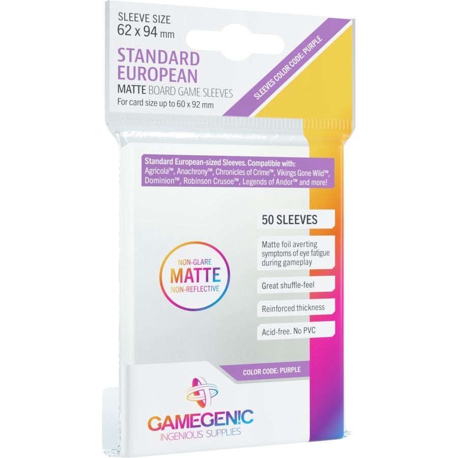 Gamegenic: DP: Matte: Standard European Purple (50)