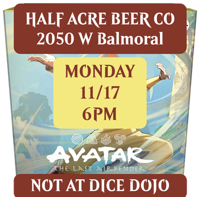 TLA Prerelease: AT HALF ACRE: Monday 11/17 6pm