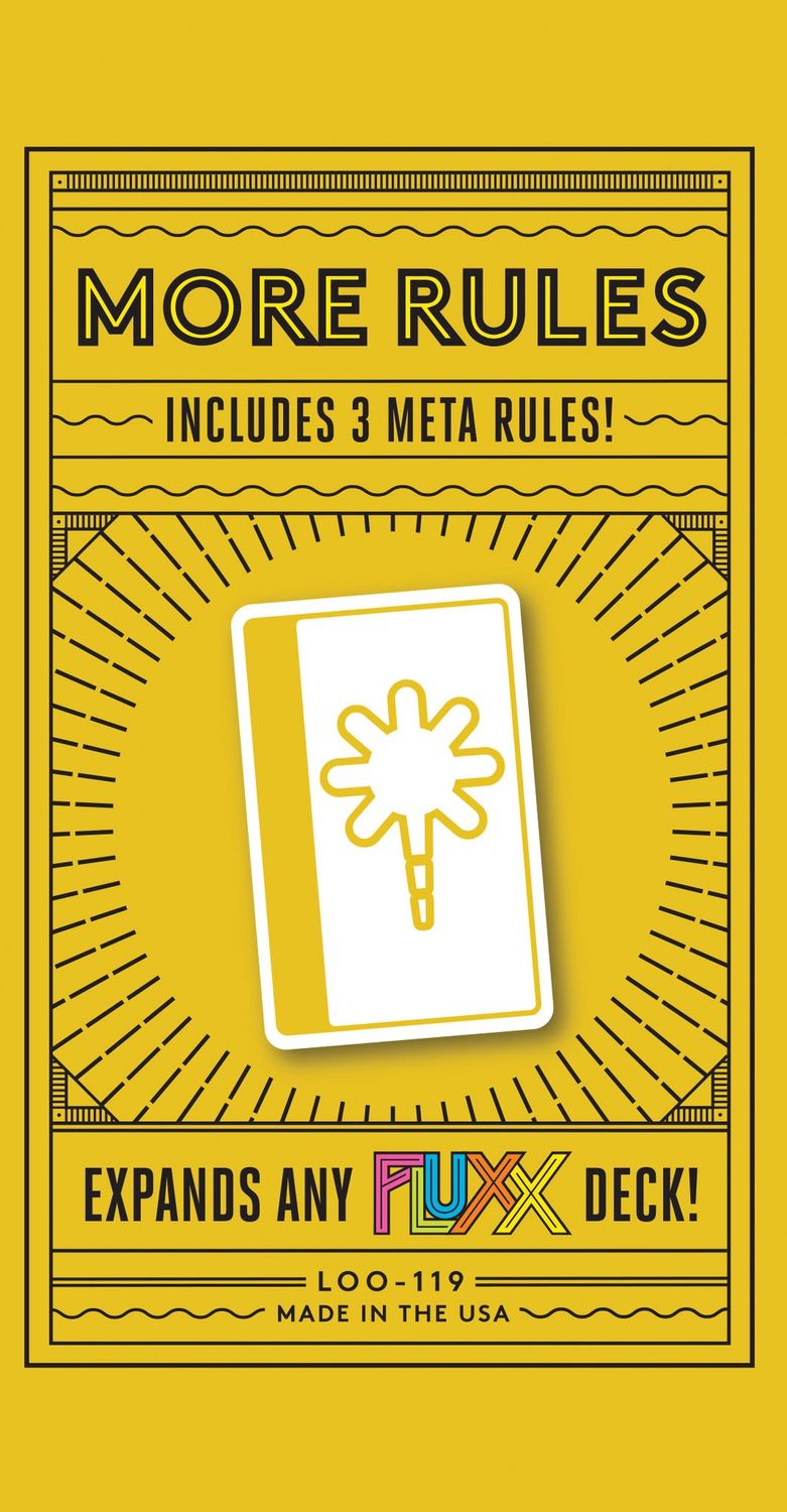 Fluxx: More Rules Expansion