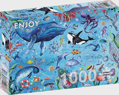 Puzzle: Enjoy: Deep Blue Sea (1000 piece)