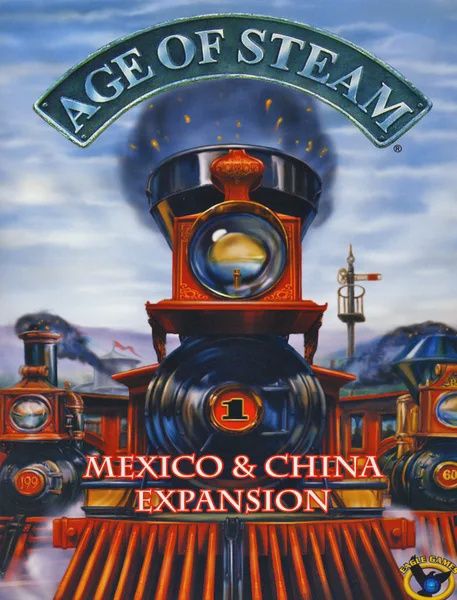 Age of Steam: Mexico &amp; China (Expansion Map Pack)