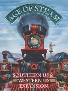 Age of Steam: Southern US &amp; Western US (Expansion Map Pack)