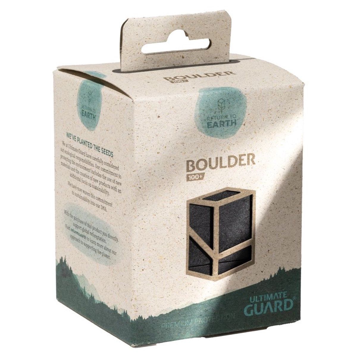 Ultimate Guard: Boulder 100+ Deck Box: Return to Earth: Black