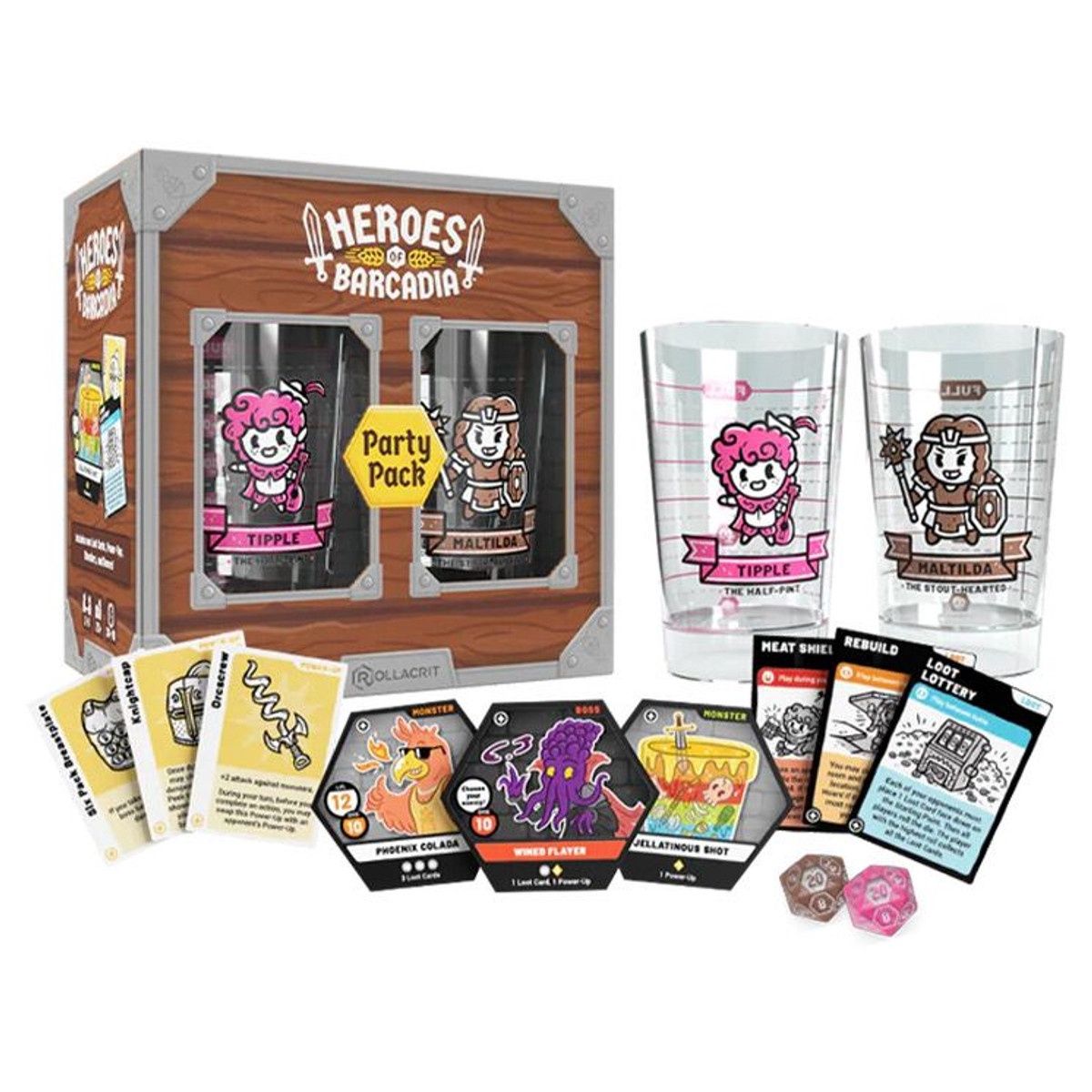 Heroes of Barcadia: Party Pack Expansion