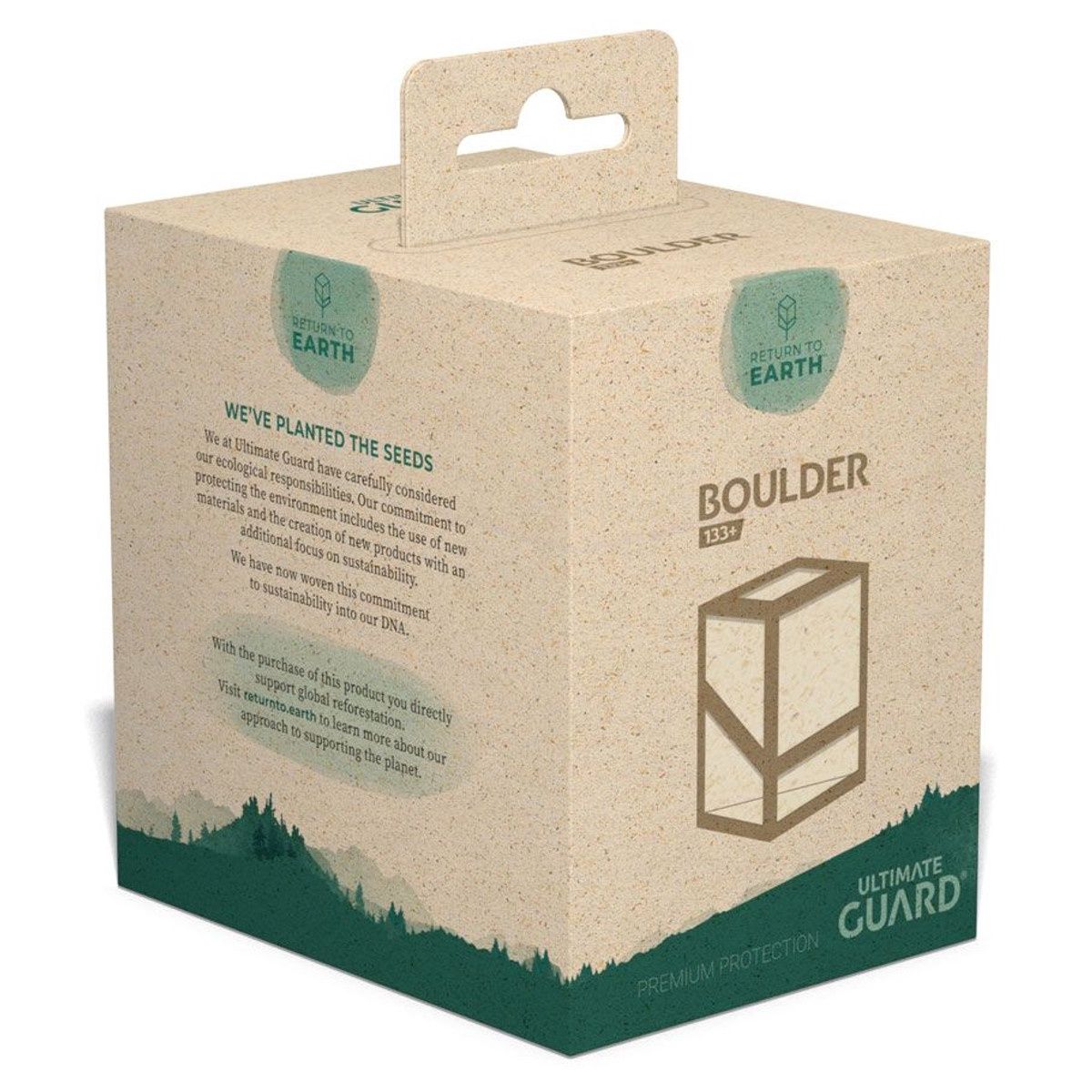 Ultimate Guard: Deck Box: Boulder: Return To Earth: 133+: Natural