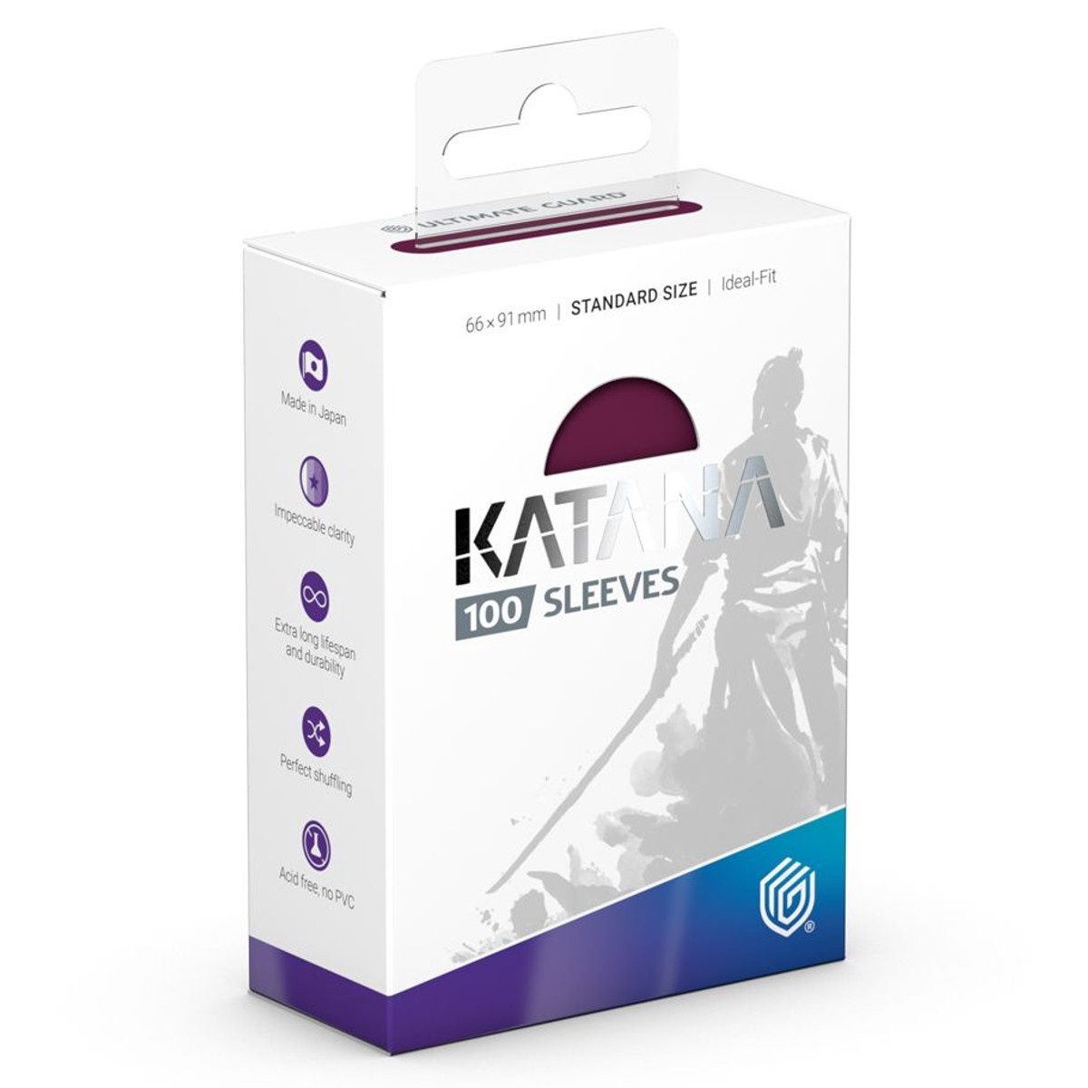Ultimate Guard: Katana Sleeves: Standard: Radiant Plum (100 count)