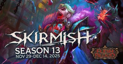 F&amp;B: Skirmish Season 13: 12/13 @ 10:30am - Blitz Format