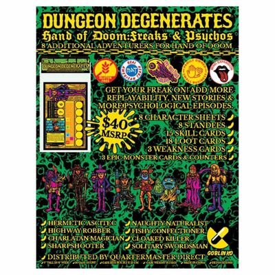 Dungeon Degenerates: Freaks Psychos Exp