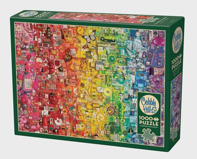 Puzzle: Colourful Rainbow (1000 pieces)