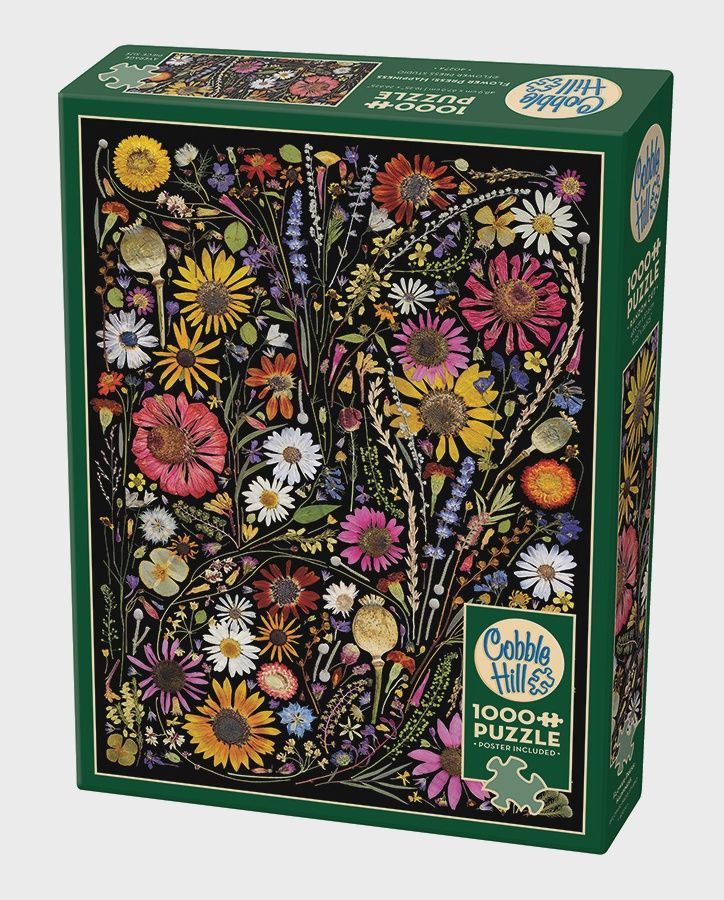 Puzzle: Flower Press: Happiness (1000 pieces)
