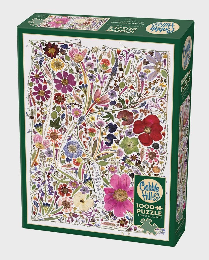 Puzzle: Flower Press: Spring (1000 pieces)