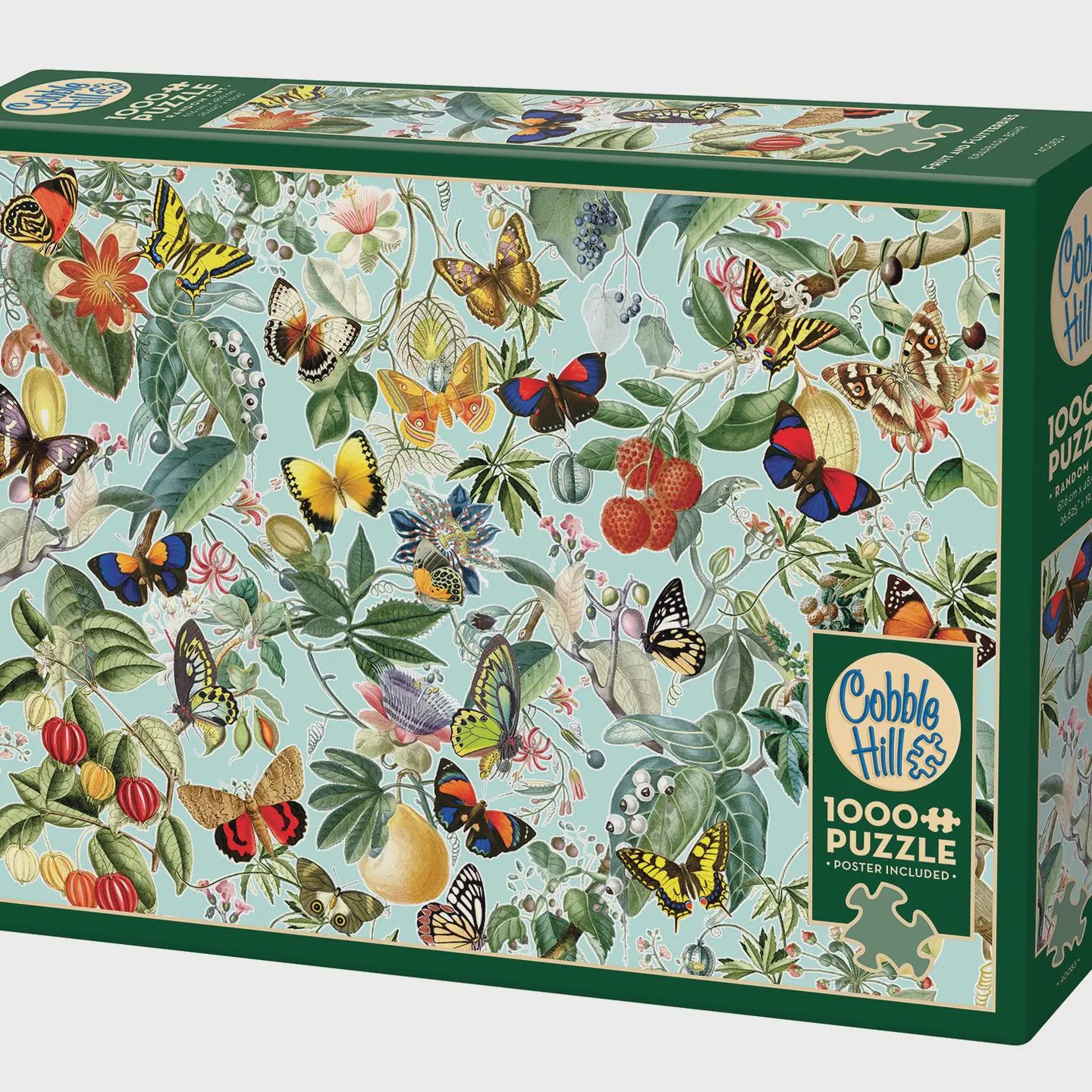 Puzzle: Fruit and Flutterbies (1000 pieces)