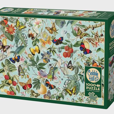 Puzzle: Fruit and Flutterbies (1000 pieces)