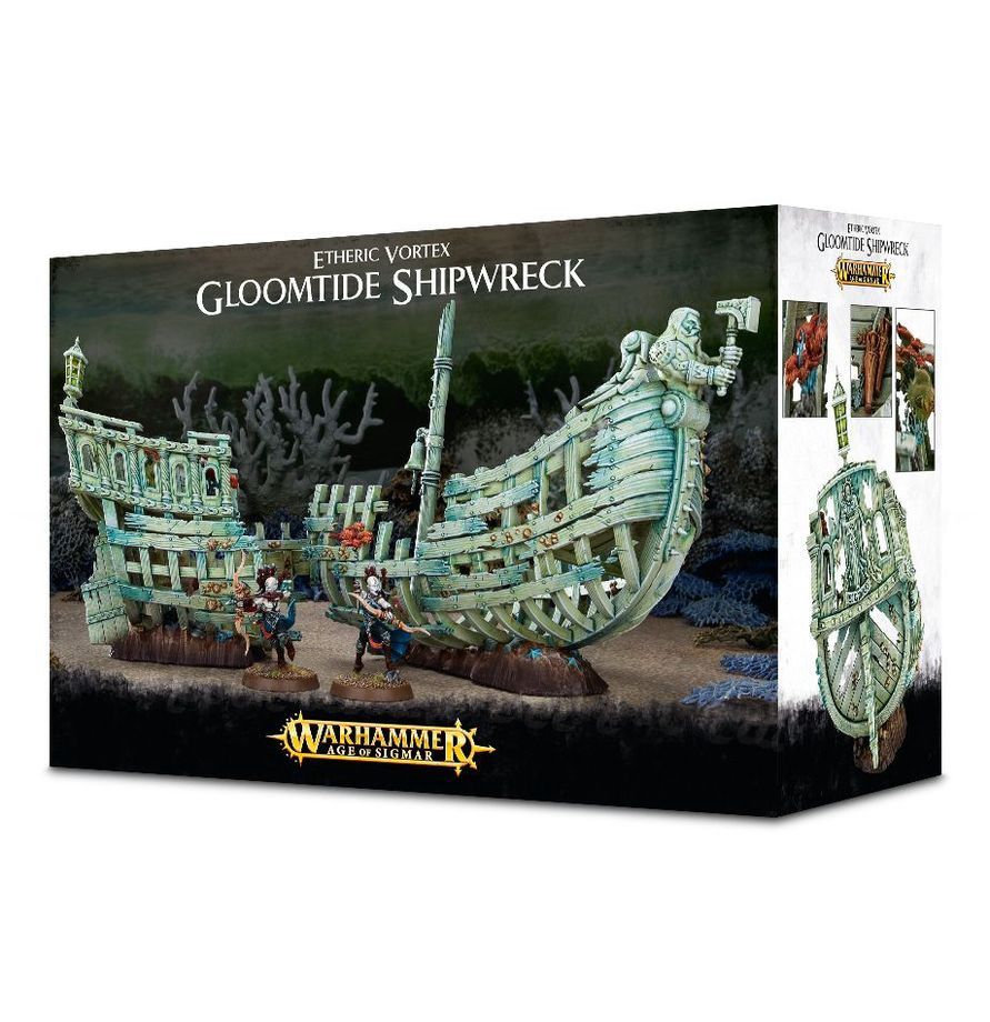 Age of Sigmar: Terrain: Etheric Vortex: Gloomtide Shipwreck