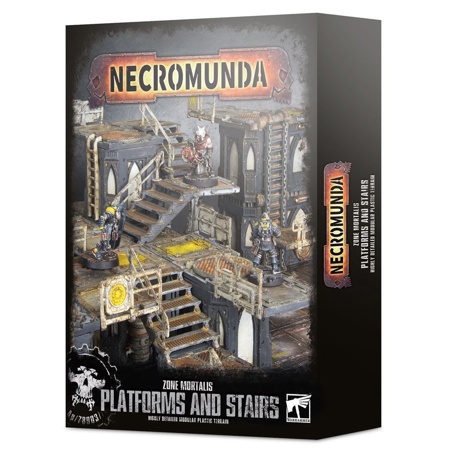 Necromunda: Terrain: Zone Mortalis Platforms and Stairs